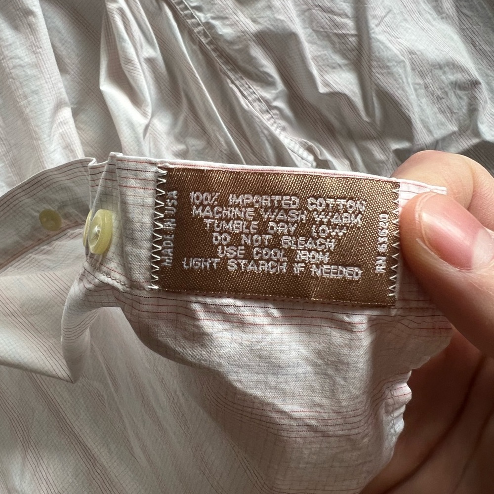 Burberry Patterned Button Down Shirt - image 3